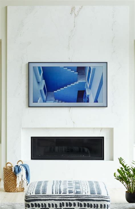 Our samsung frame tv an unsolicited review chris loves julia. A Dramatic White and Gray Modern Kitchen Remodel ...