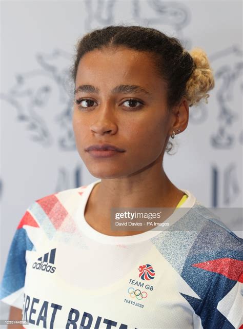 Jazmin Sawyers During The Athletics Kitting Out Session For The Tokyo