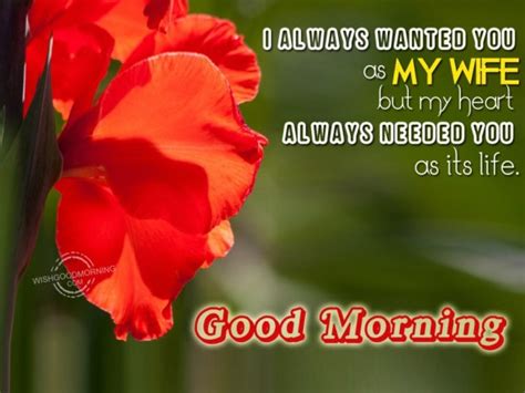 good morning wishes for wife pictures images