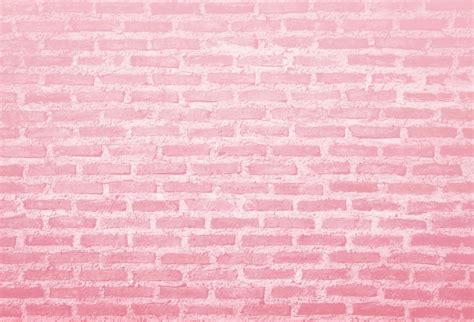 Free Shipping Laeacco Photo Backgrounds Pink Brick Wall Baby Birthday