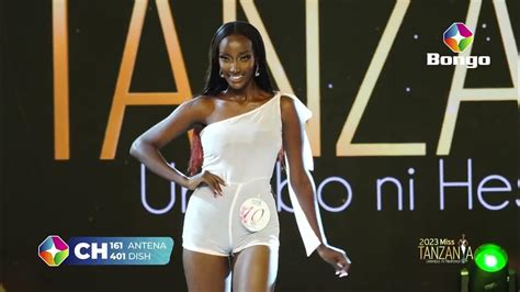 Vazi La Ufukweni La Muthon Paul Kwenye Fainali Ya Miss Tanzania 2023