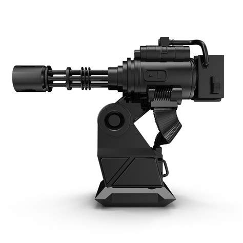 Minigun Revolver 3d Modell 29 3ds Fbx Max Obj Free3d