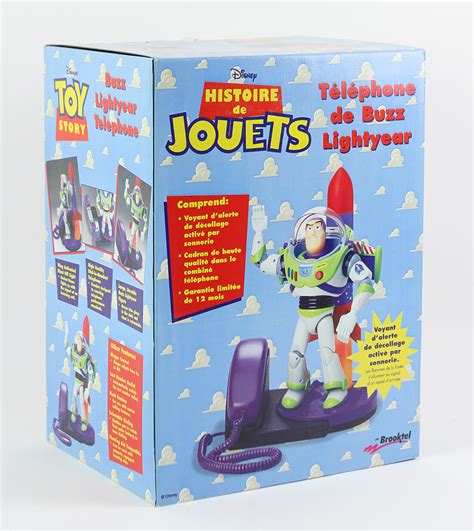 Lot Detail 1995 Toy Story Mib Buzz Lightyear Telephone