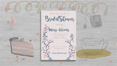 9 Bridal Shower Card Designs And Templates Psd Ai