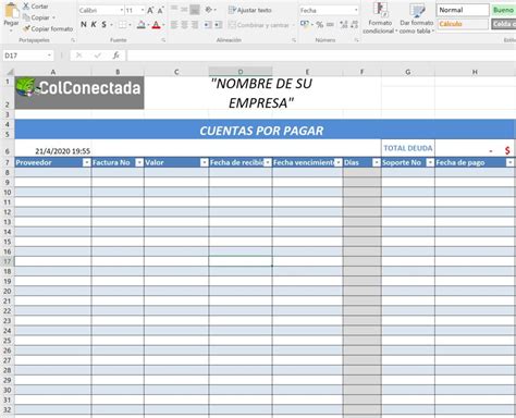 Ejemplo De Cuentas Por Cobrar En Excel Nuevo Ejemplo Vrogue