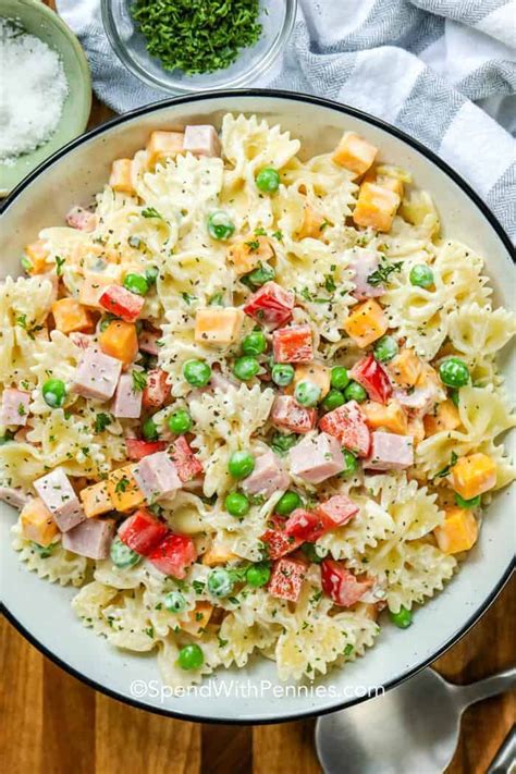 The Best Bow Tie Pasta Salad With Mayo How To Make Perfect Recipes