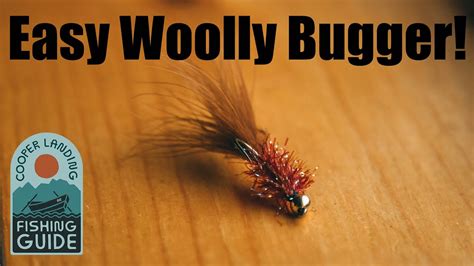 Woolly Bugger Fly Tying Instructions Tie An Easy Woolly Bugger Aka
