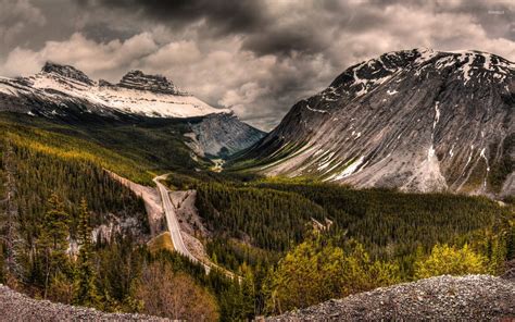 Road Through The Rocky Mountains 2 Wallpaper Nature Wallpapers 41742