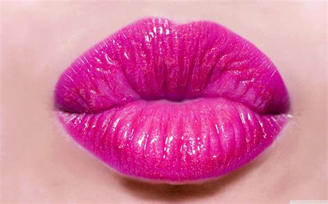 Pink Lips Wallpapers 4k Hd Pink Lips Backgrounds On Wallpaperbat