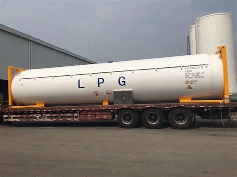 Cimc Honto Asme Chinese Standard Iso Lng Transportation Tank Container