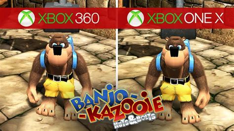 Banjo Kazooie Nuts And Bolts Comparison Xbox 360 Vs Xbox One X Youtube