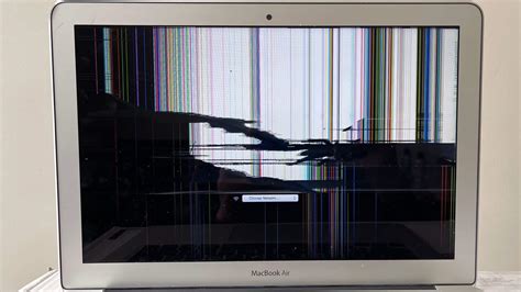 Macbook Air 13 A1466 With Cracked Lcd Panel Mac Screen Repair