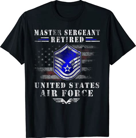 Master Sergeant Retired Air Force Military Retirement