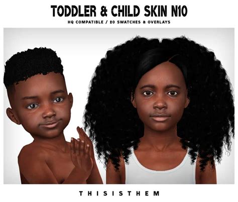 Toddler And Child Skin N10 By Thisisthem From Patreon Kemono