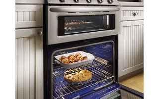 Check spelling or type a new query. Stainless Steel 30-Inch 5 Burner Dual Fuel Double Oven ...