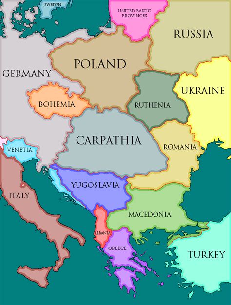 Eastern Europe Practice Map By Sythesol On Deviantart