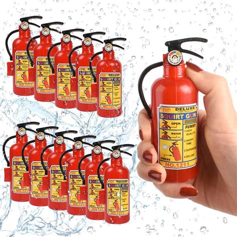 Amazon Com VYNYJOAN PCS Water Squirt Items Inch Fire Extinguisher Water Guns Babes Girls