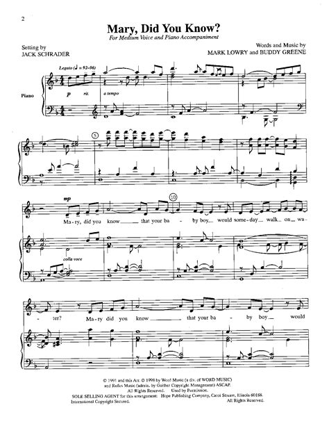 Free Printable Sheet Music For Mary Did You Know Printable Templates