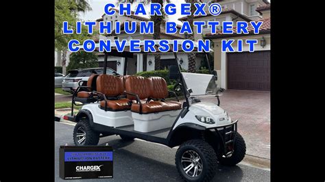 2021 Icon 6 Passenger Golf Cart Lithium Battery Conversion Youtube