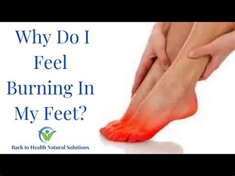 Hot feet is a hot or burning feeling in the feet. Why Do I Feel A Burning Sensation In My Feet With ...