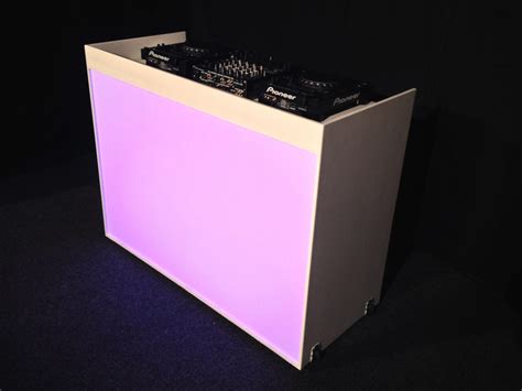 led dj booth huren master partys dj booth and pioneer dj gear huren