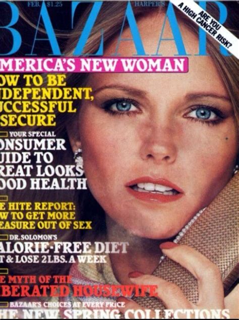 Iconic Models From The Year You Were Born Cheryl Tiegs Glamour