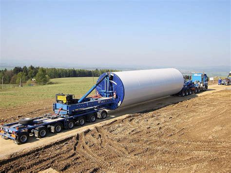 Transport Of Wind Turbines