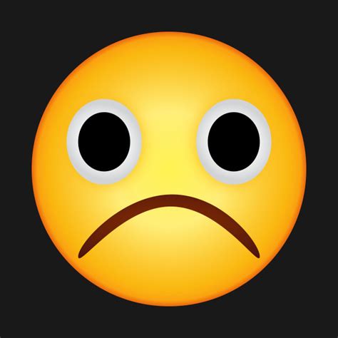 Frowning Face Emoji Design Frowning Face Kids Hoodie Teepublic