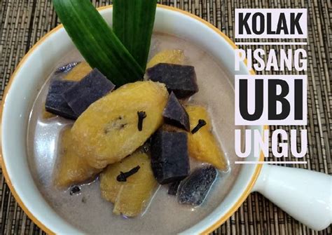 Resep Kolak Pisang Ubi Ungu Oleh Saris Kitchen Cookpad