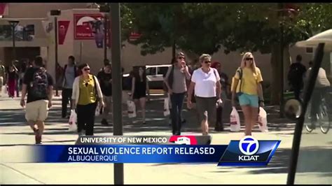 Unm Sex Assault Report Youtube