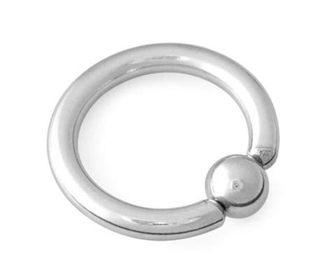 L Surgical Steel Captive Bead Ring Cbr G Gauge Ebay