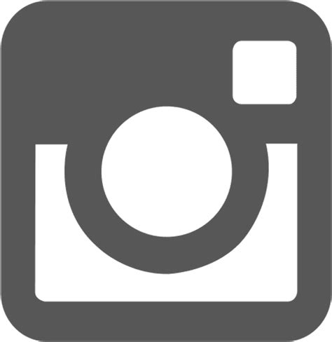 Instagram Logo Png Gray Youtube Graphy Social Media Computer Icons