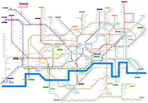London Underground Route Map