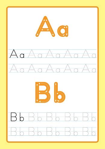 Abc Alphabet Letters Tracing Worksheet With Alphabet Letters Basic