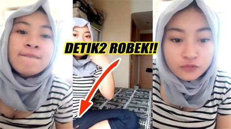 Detik Detik Celana Robek Saat Live Youtube