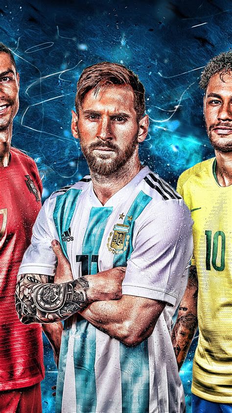 Ronaldo Messi And Neymar Wallpapers Wallpaper Cave