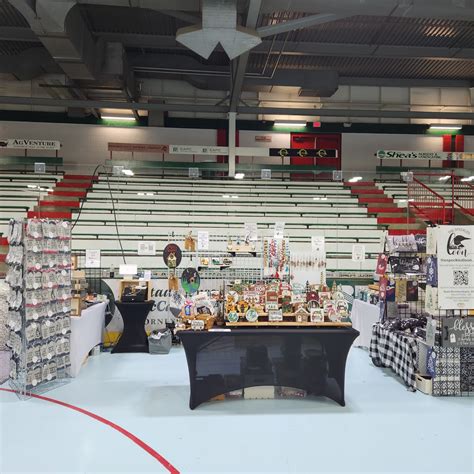 Booth at the 2023 East Grand Forks Arts and Craft Fair - The Speckled Loon