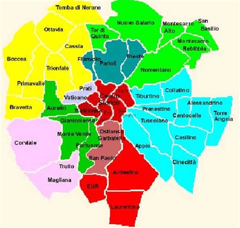 Quartieri Di Roma Mappa E Lista Cosa Fare A Roma