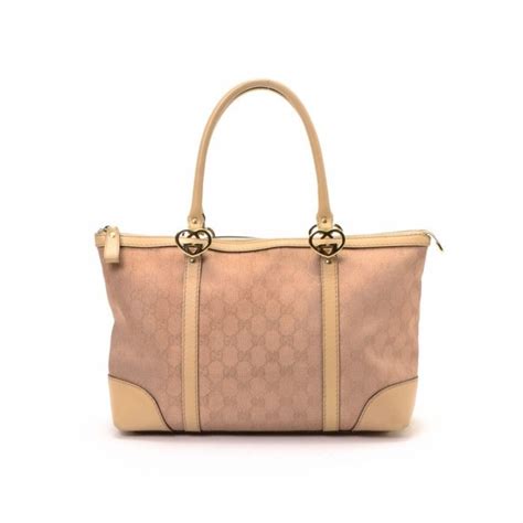 Gucci Lovely Heart Shaped Interlocking G Tote
