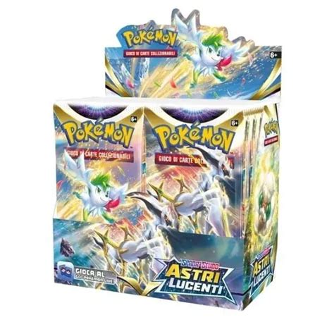 Pokémon Astri Lucenti Box da 36 Buste Pokèmon GCC The Pokèmon