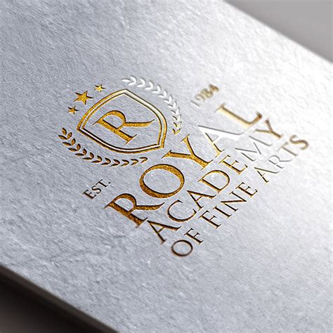 Download Free Gold Foil Logo Mockup | Freebies PSD