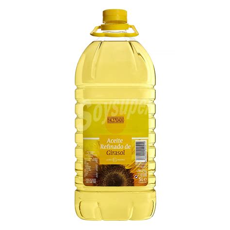 Hacendado Aceite girasol tapon amarillo Garrafa 5 l