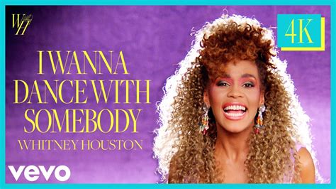 Whitney Houston I Wanna Dance With Somebody Official 4K Video YouTube