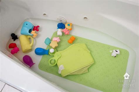 When trying to remove molds around baby toys, a chlorine bleach solution is ideal for disinfecting your baby bath toys. How To Disinfect And Clean Bath Toys