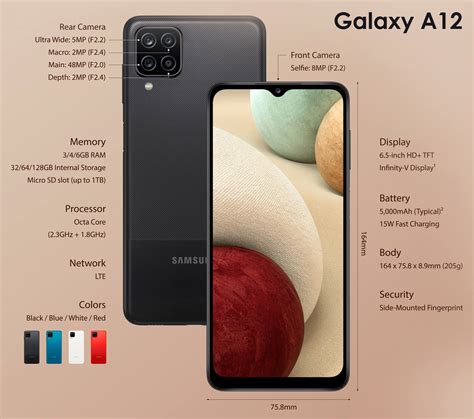 Galaxy a12 combines streamlined designed aesthetics with classic colours. Samsung Galaxy A12 en A02s de budget modellen voor 2021 ...
