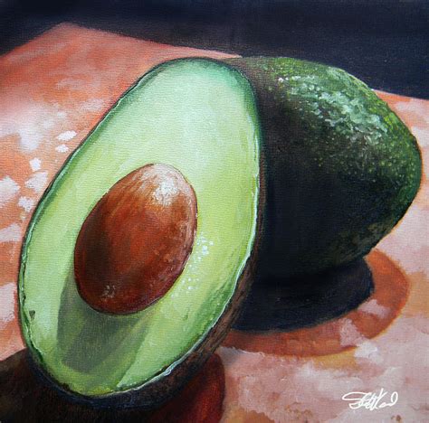 Avocados Painting By Steve Goad Fine Art America