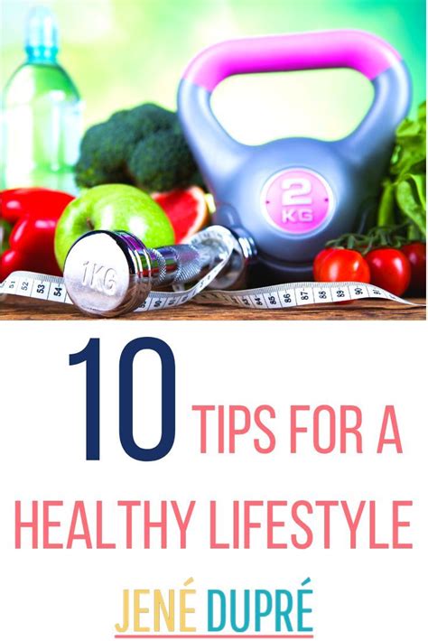 10 tips for you to live a healthy lifestyle! These 10 tips ...
