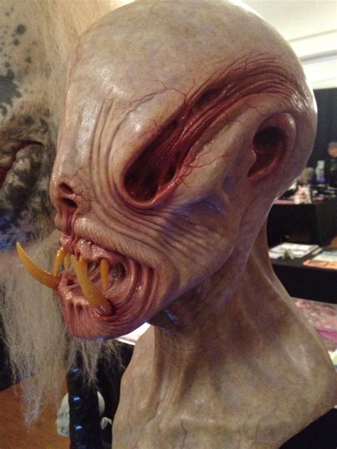 Casey Love Monster Makeup Alien Concept Art Creature Art