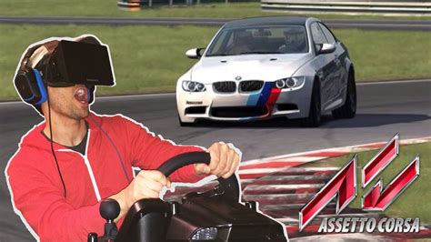 Assetto Corsa Oculus Rift With Actual Headset Point Of View Virtual