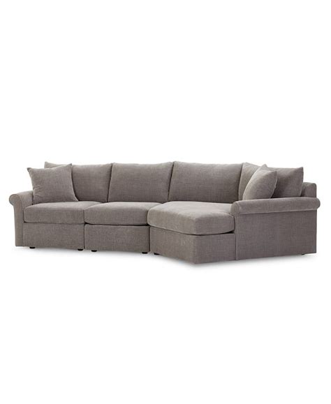 Sessel, sofas, eckgarnituren, wohnlandschaften, hocker Furniture Wedport 3-Pc. Fabric Modular Sectional Sofa with ...